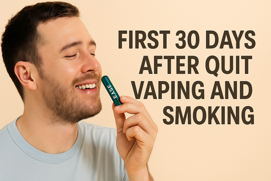 The First 30 Days After Quitting Smoking or Vaping - What to Expect